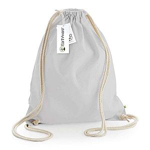 Westford Mill EarthAware® Organic Gymsac - Light Grey