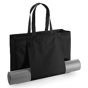 Westford Mill EarthAware® Organic Yoga Tote Bag - Black