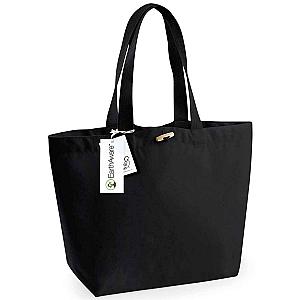 Westford Mill EarthAware® Organic Marina Tote Bag - Black