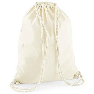 Westford Mill Recycled Cotton Gymsac - Natural