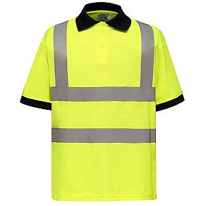 Yoko Hi-Vis Polo Shirt - Yellow