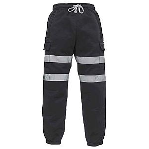 Yoko Hi-Vis Jog Pants - Black
