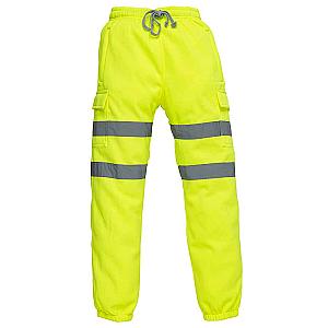 Yoko Hi-Vis Jog Pants - Yellow