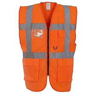 Yoko Executive Waistcoat - Orange