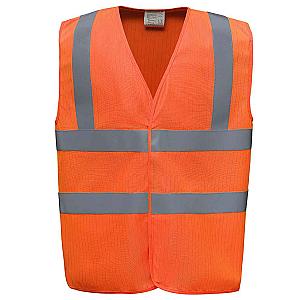 Yoko Hi-Vis Anti-Static Flame Retardant Waistcoat - Orange