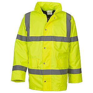 Yoko Hi-Vis Classic Motorway Jacket - Yellow