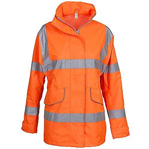 Yoko Ladies Hi-Vis Executive Jacket - Orange