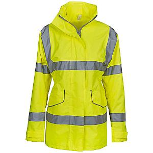 Yoko Ladies Hi-Vis Executive Jacket - Yellow