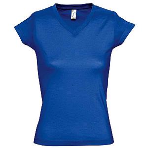 SOL'S Ladies Moon V Neck T-Shirt - Royal Blue