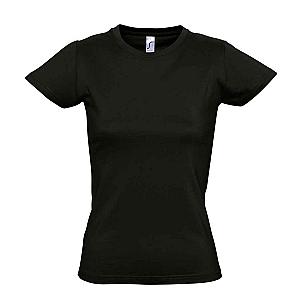 SOL'S Ladies Imperial Heavy T-Shirt - Deep Black