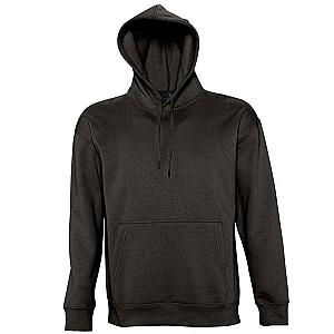 SOL'S Unisex Slam Hooded Sweatshirt - Black