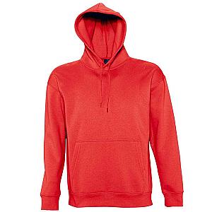 SOL'S Unisex Slam Hooded Sweatshirt - Red