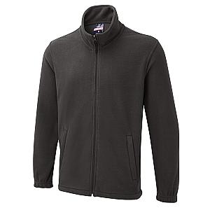 The UX Full Zip Fleece - Charcoal