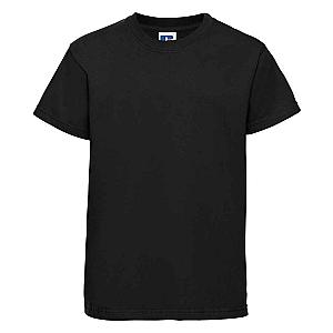 Russell Schoolgear Kids Classic Ringspun T-Shirt - Black