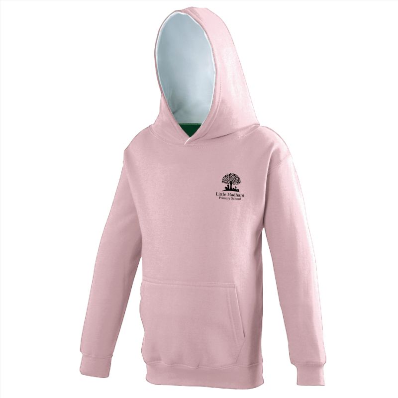 Contrast Pullover hoodie - Youth