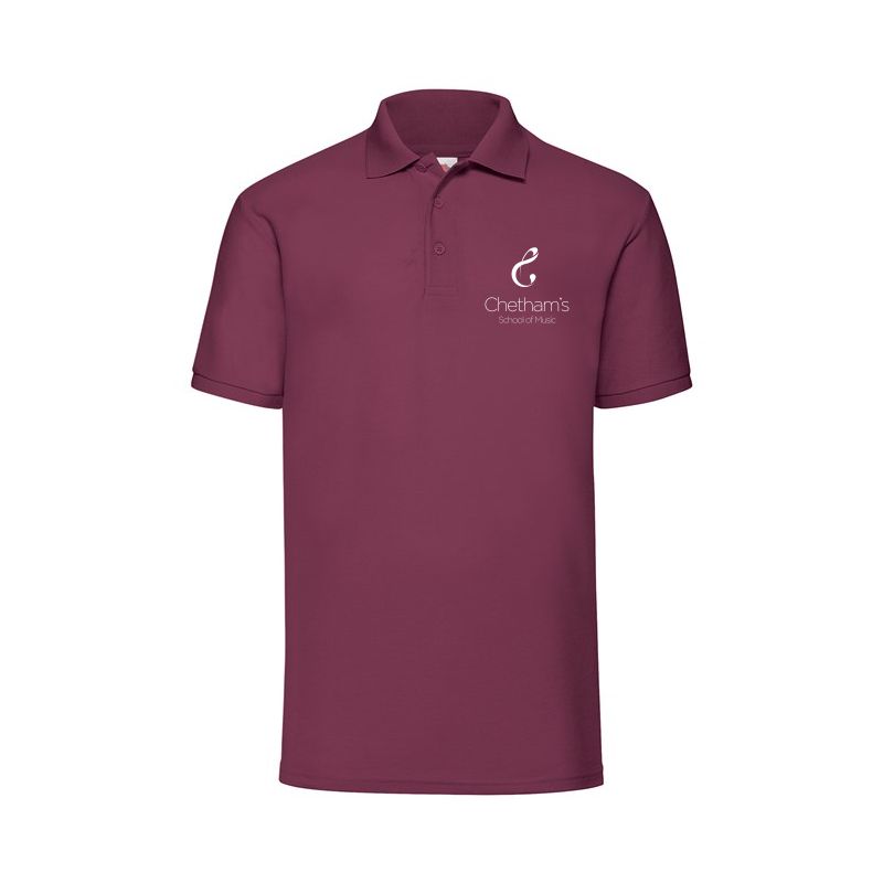 Youth - Polo - Burgundy