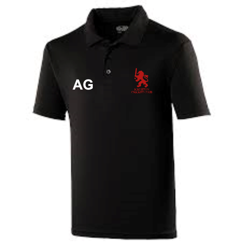 Ickleton Youth - Performance Polo - Black