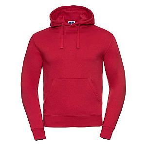 Russell Authentic Hooded Sweatshirt - Classic Red