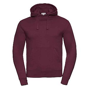 Russell Authentic Hooded Sweatshirt - Burgundy