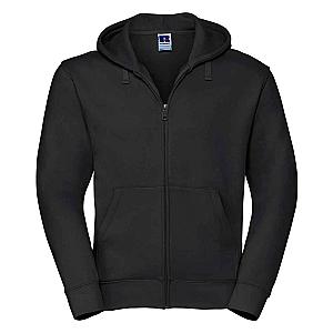 Russell Authentic Zip Hooded Sweatshirt - Black