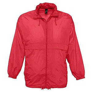 SOL'S Unisex Surf Windbreaker Jacket - Red