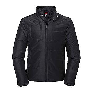 Russell Cross Padded Jacket - Black