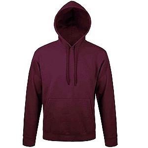 SOL'S Unisex Snake Hooded Sweatshirt - Burgundy