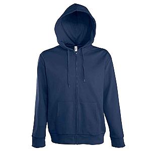 SOL'S Seven Zip Hooded Sweatshirt - French Navy