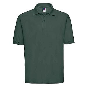 Russell Poly/Cotton Piqué Polo Shirt - Bottle Green