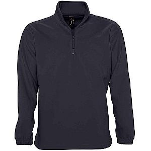 SOL'S Ness Zip Neck Fleece - Charcoal