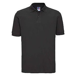 Russell Classic Cotton Piqué Polo Shirt - Black