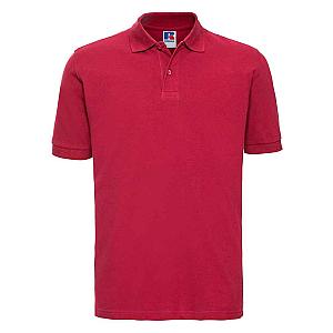 Russell Classic Cotton Piqué Polo Shirt - Classic Red