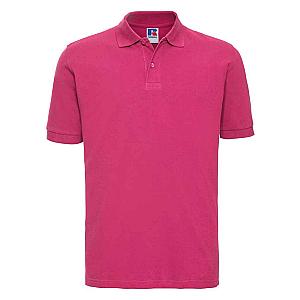 Russell Classic Cotton Piqué Polo Shirt - Fuchsia