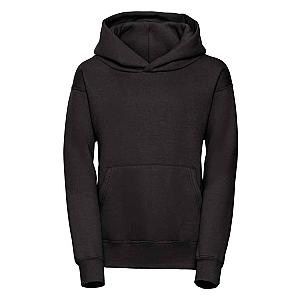 Russell Schoolgear Kids Hooded Sweatshirt - Black