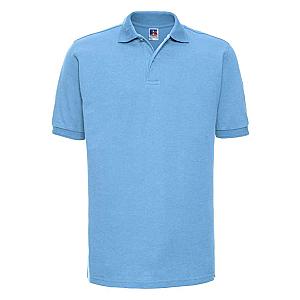 Russell Hardwearing Poly/Cotton Piqué Polo Shirt - Sky Blue