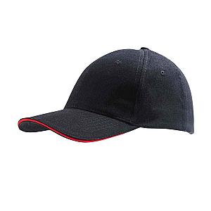 SOL'S Buffalo Cap - Black/Red