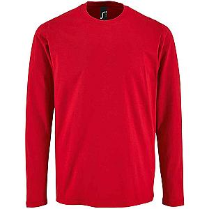 SOL'S Imperial Long Sleeve T-Shirt - Red