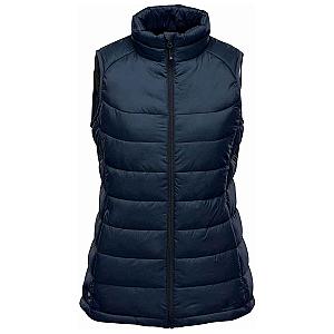 Stormtech Ladies Stavanger Thermal Bodywarmer - Navy/Graphite Grey