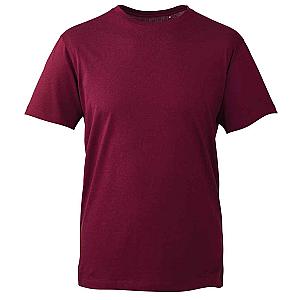 Anthem Organic T-Shirt - Burgundy