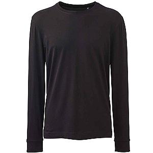 Anthem Organic Long Sleeve T-Shirt - Black