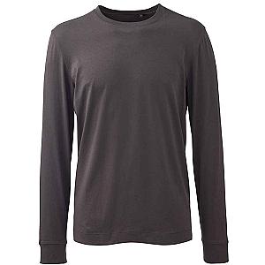 Anthem Organic Long Sleeve T-Shirt - Charcoal