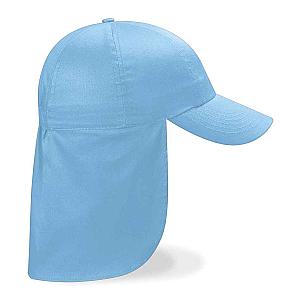 Beechfield Kids Legionnaire Style Cap - Sky Blue