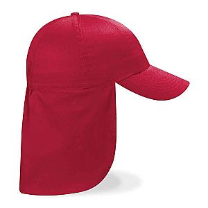 Beechfield Kids Legionnaire Style Cap - Classic Red