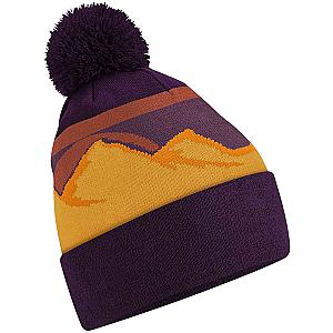 Beechfield Mountain Peaks Pom Pom Beanie - Desert Peaks