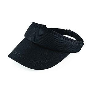 Beechfield Sports Sun Visor - Black