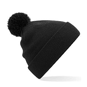Beechfield Kids Original Pom Pom Beanie - Black