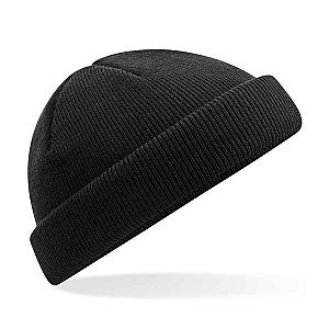 Beechfield Recycled Mini Fisherman Beanie - Black