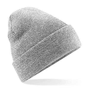 Beechfield Original Cuffed Beanie - Heather Grey
