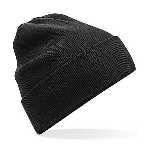 Beechfield Organic Cotton Original Cuffed Beanie - Black