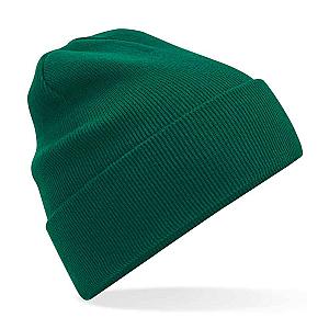 Beechfield Organic Cotton Original Cuffed Beanie - Bottle Green